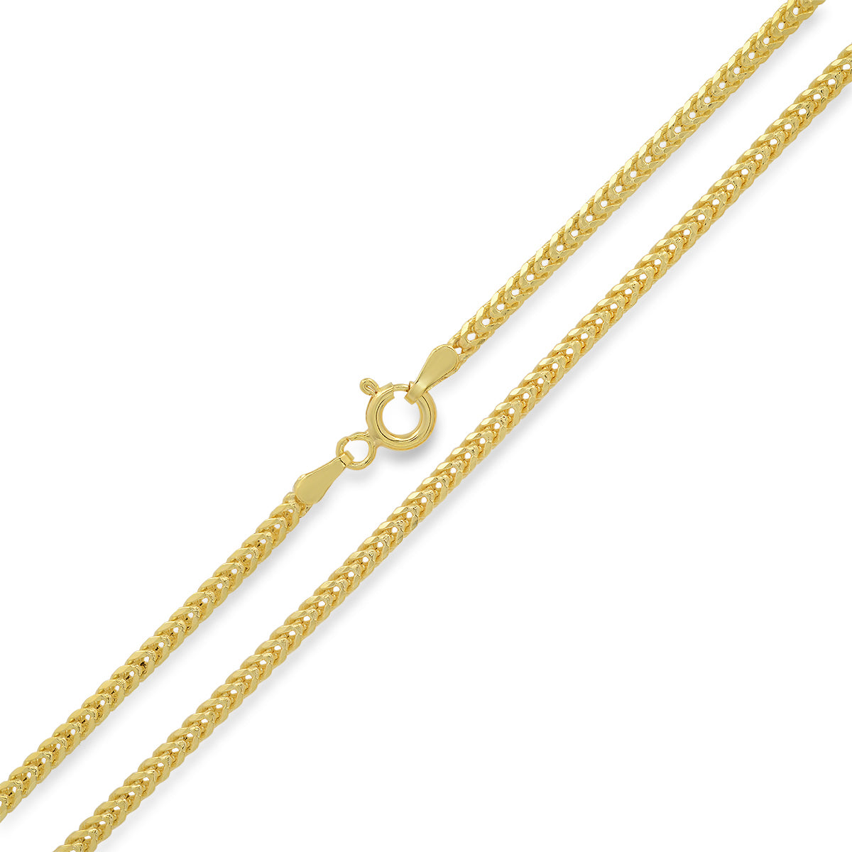 Sterling Silver Italian Unisex Box Franco Chain - 18"-24"